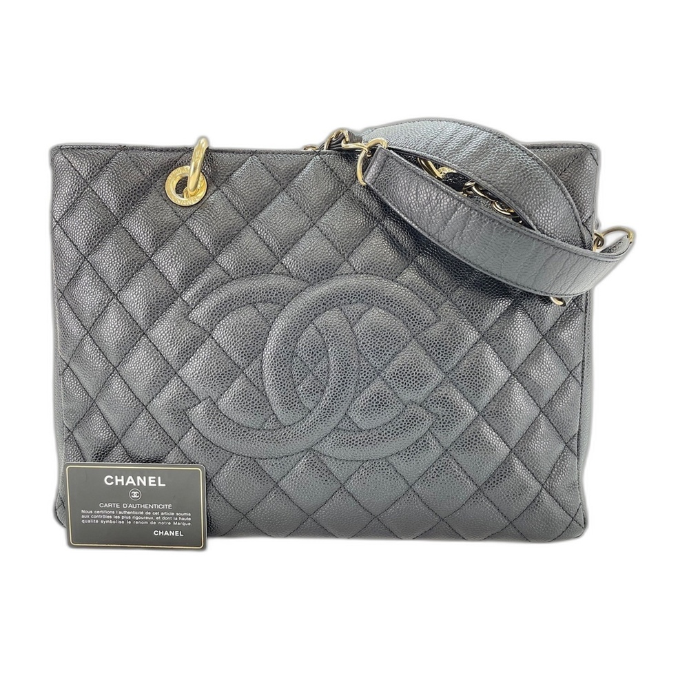 Chanel GST Tote Bag, Black